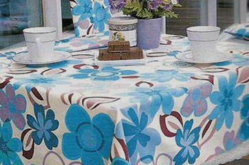 Plastic table cloth