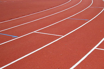 Plastic track